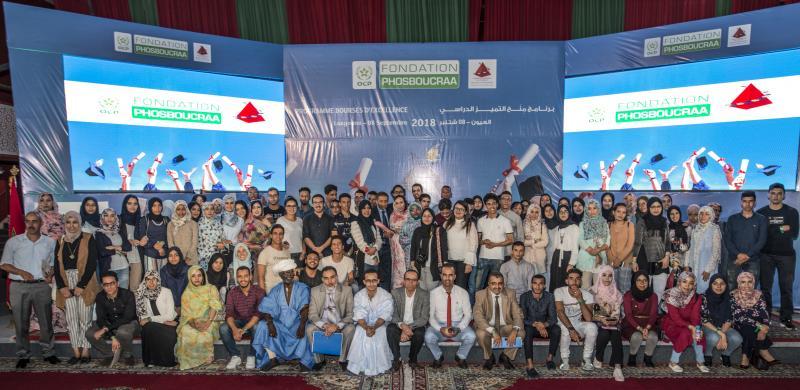 La Fondation Phosboucraa et la Fondation Marocaine de l’Etudiant célèbrent les bénéficiaires du « Programme Bourses d’Excellence »