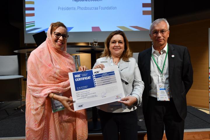 La Fondation Phosboucraa décroche la certification internationale HQE™ aménagement pour son projet de développement urbain, la Technopole Foum El Oued
