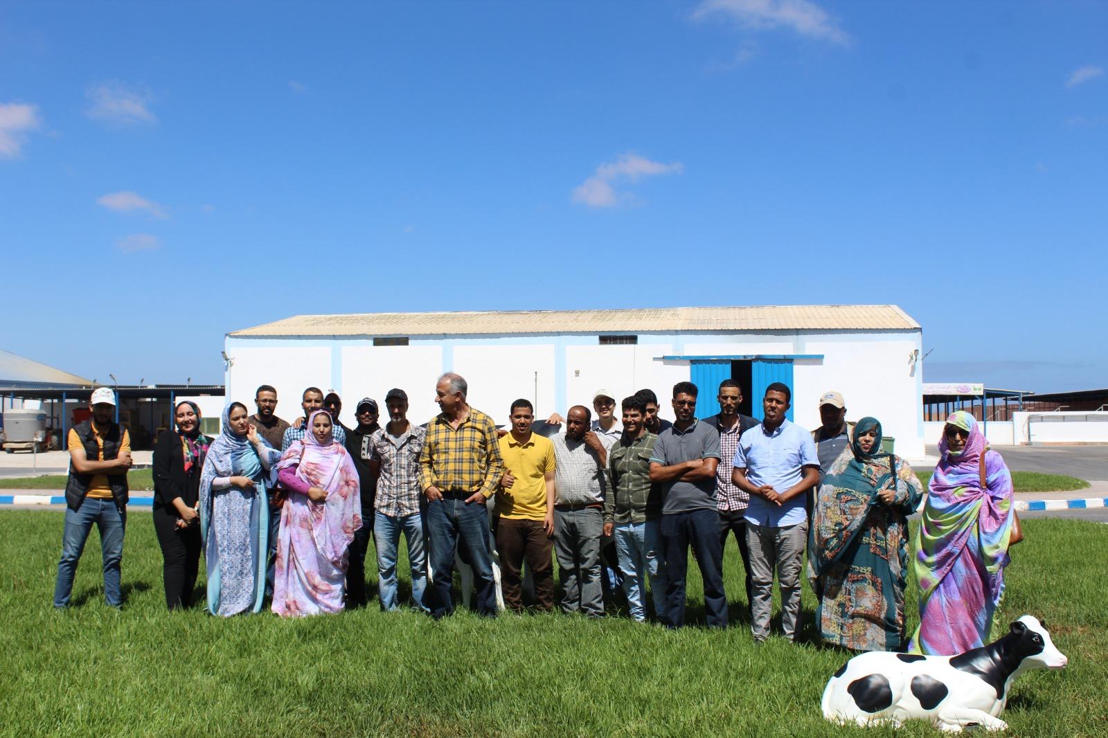 Lancement des Formations Certifiantes au profit des Coopératives avec la formation en agriculture biosaline, dispensée par l'institut de recherche de l'UM6P à Laâyoune