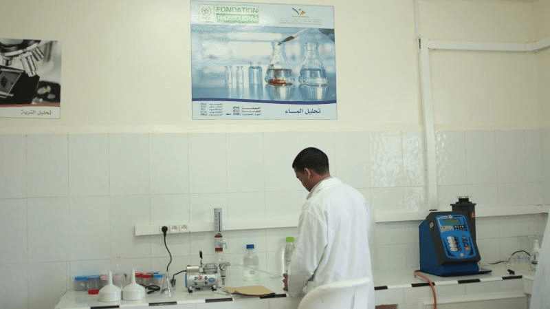 Inauguración del primer Laboratorio de Análisis del Suelo para las tres Regiones del Sur en Foum El Oued - El Aaiún