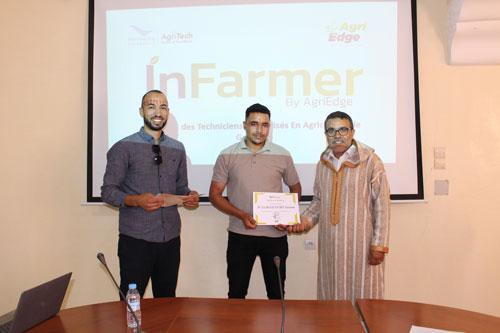 Formation sur la micro-agriculture pour les candidats InFarmer de la région de Guelmim Oued noun 