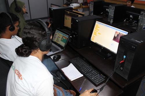 Summer Bootcamp : lancement à Laâyoune de la formation en coding "Learn to code" avec les élèves du club d'excellence.